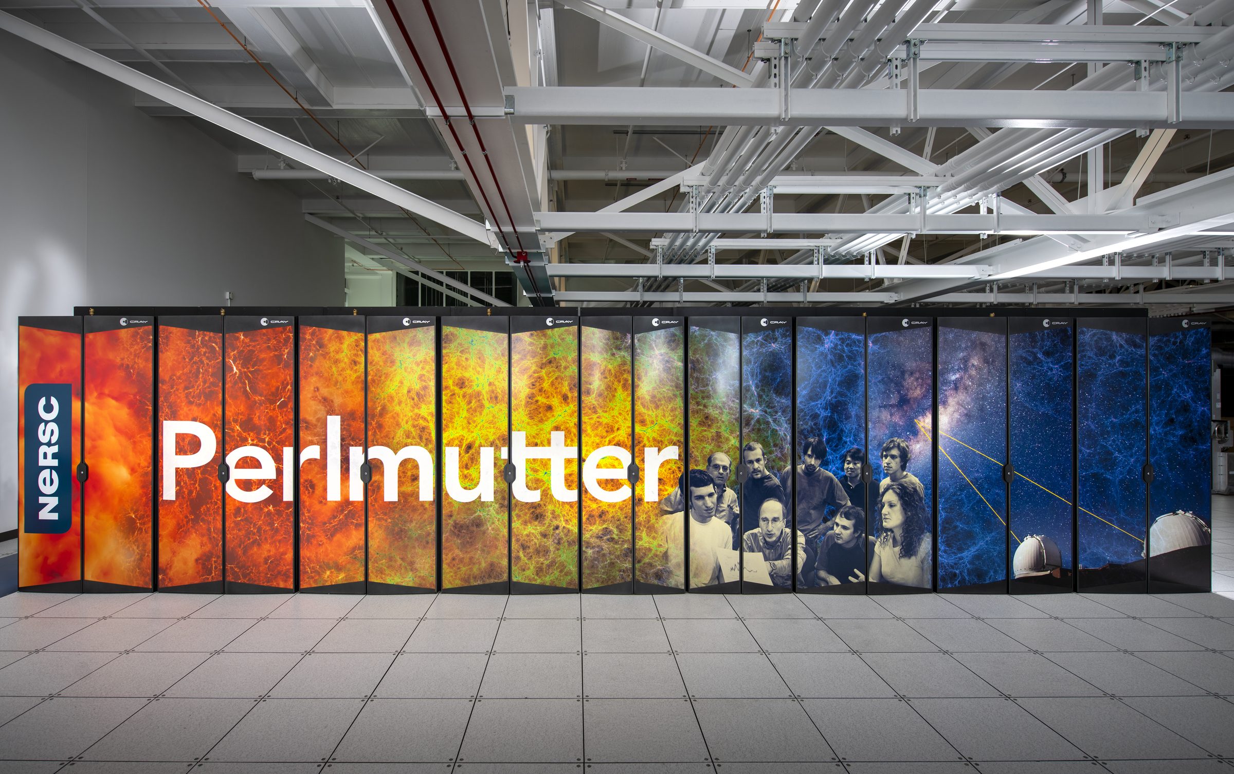 A supercomputer at a national laboratory